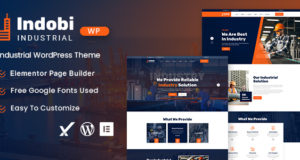 Indobi – Industrielles WordPress-Layout
