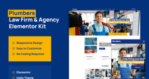Klempner – Unternehmen & Geschäft Elementor Pro Template Kit