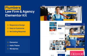 Klempner – Unternehmen & Geschäft Elementor Pro Template Kit