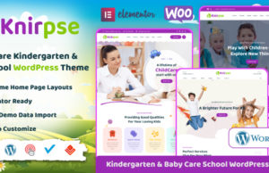 Knirpse – Kindergarten & Baby Care WordPress Template
