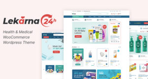 Lekarna24 – WooCommerce-Template für Gesundheit und Medizin