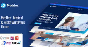 Meddox – WordPress-Layout für Medizin und Gesundheit