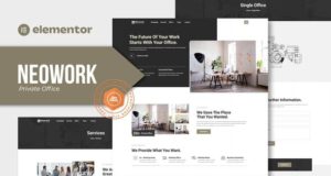 Neowork – Private Office Elementor-Vorlagenkit