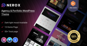 Nerox – WordPress-Template für Agenturen und Portfolios