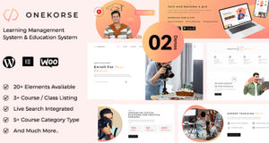 Onekorse – Bildung WordPress-Vorlage