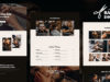 Perukar - Friseur WordPress-Layout
