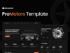 ProMotors – Autoservice und Detailing Elementor Template Kit