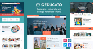 Qeducato – WordPress-Vorlage für Universitäten und Hochschulen