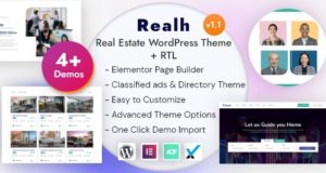 Realh - Immobilien-WordPress-Thema