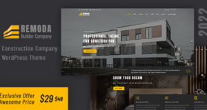 Remoda – Bau WordPress Template