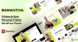 Samantha – Fitness-WordPress-Layout