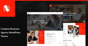 Sominx – WordPress-Vorlage für kreative Geschäftsagenturen