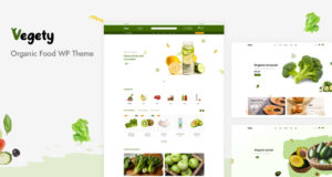 Vegetarisch – WooCommerce-Thema für Bio-Shop