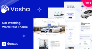 Vosha – Autowäsche & Reinigung WordPress Template