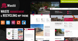 Wastii – WordPress-Template für Abfallwirtschaftsdienste