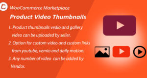 WooCommerce MultiVendor Marketplace Produktgalerie Video