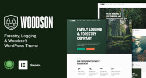 Woodson – Forstwirtschaft & Holzeinschlag WordPress Vorlage