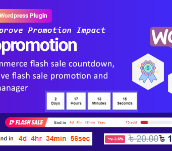 Woopromotion – WooCommerce-Produktverkaufs-Countdown und Badge-Manager
