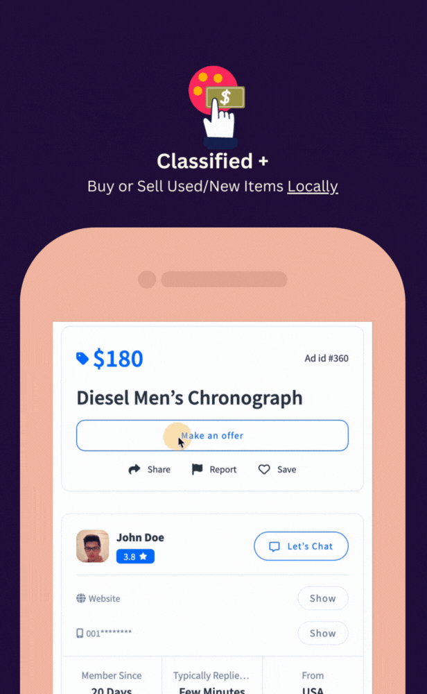ClassifiedPro - WordPress-Theme für ReCommerce-Kleinanzeigen - 4