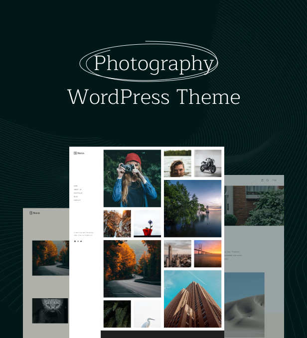 Norm - Fotografie-Element oder WordPress-Theme - 1