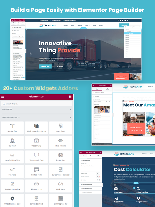 Transport & Logistik WordPress Theme - 9