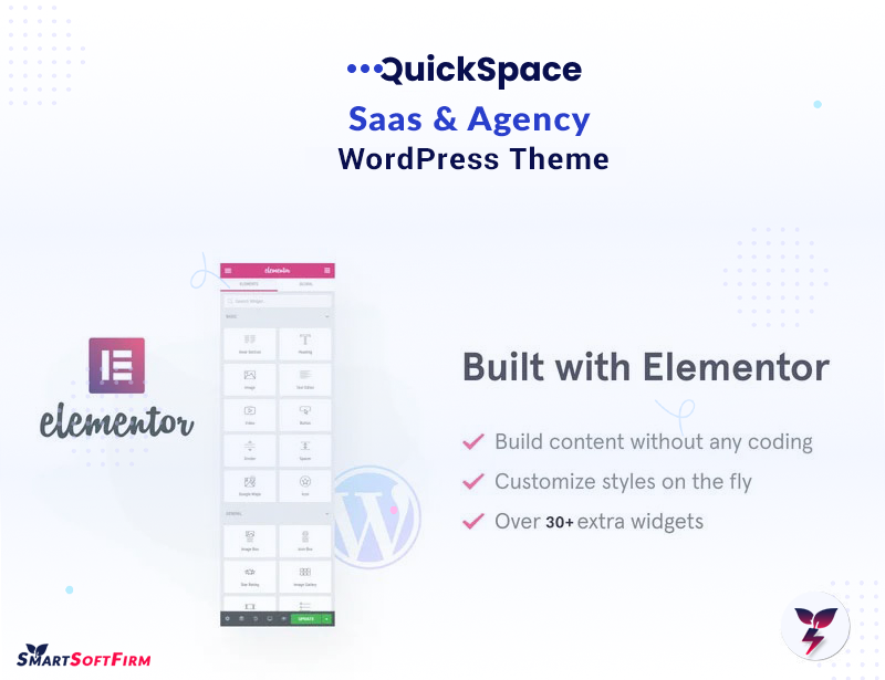 QuickSpace – Mehrzweck-WordPress-Theme für SaaS-Agenturen – 1