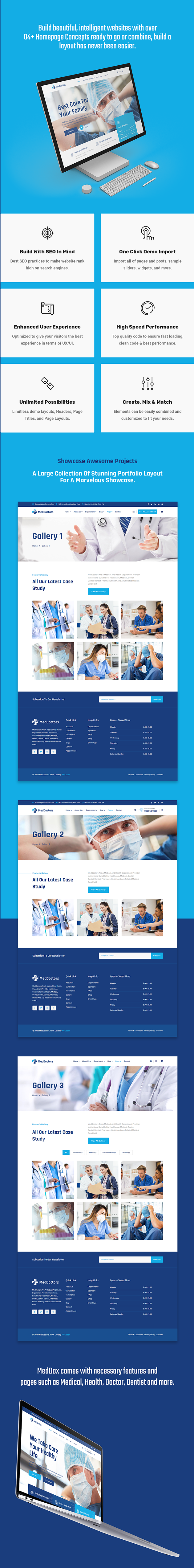 Meddox – WordPress-Theme für Medizin und Gesundheit – 2