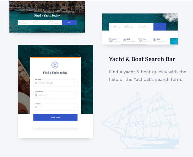 Yachbat – WordPress-Theme für Boots- und Yachtausflüge