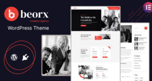 Beorx – WordPress-Template für Kreativagenturen