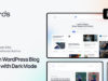 Caards – Modernes Blog- und Magazin-WordPress-Layout mit dunklem Modus