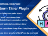 Countdown-Timer-Plugin für WooCommerce und WordPress