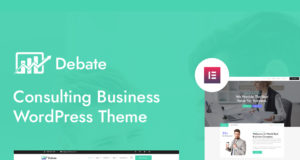 Debatte – WordPress-Vorlage für Unternehmensberatung