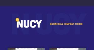 Nucy – WordPress-Vorlage für Unternehmen und Unternehmen
