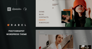 Orabel – WordPress-Thema für kreatives Fotografie-Portfolio