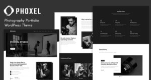 Phoxel – Fotografie-Portfolio-WordPress-Vorlage