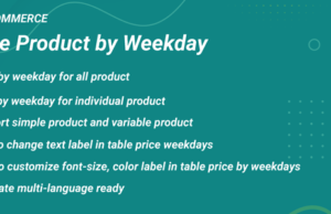 Preis Produkt nach Wochentag für WooCommerce