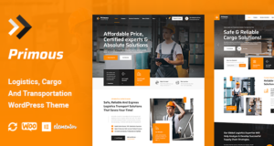 Primous – WordPress-Layout für Logistik, Fracht und Transport