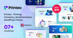 Printec – Druckerei WooCommerce WordPress Vorlage