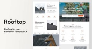 Rooftop – Dachdecker-Service-Elementor-Vorlagen-Kit