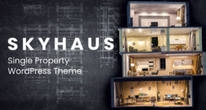 SkyHaus – Einzelimmobilien-One-Page-Template
