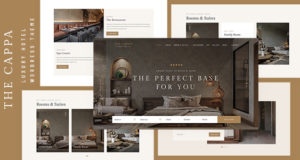THE CAPPA – WordPress-Template für Luxushotels