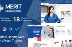 Verdienst – Gesundheit & Medizin WordPress Layout