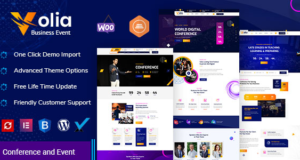 Volia – WordPress-Template für Konferenzen und Veranstaltungen