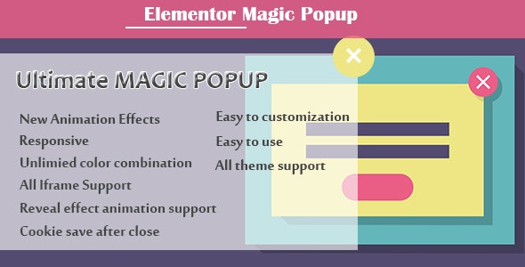 Elementor - Ultimatives magisches Popup - CodeCanyon Artikel zum Verkauf