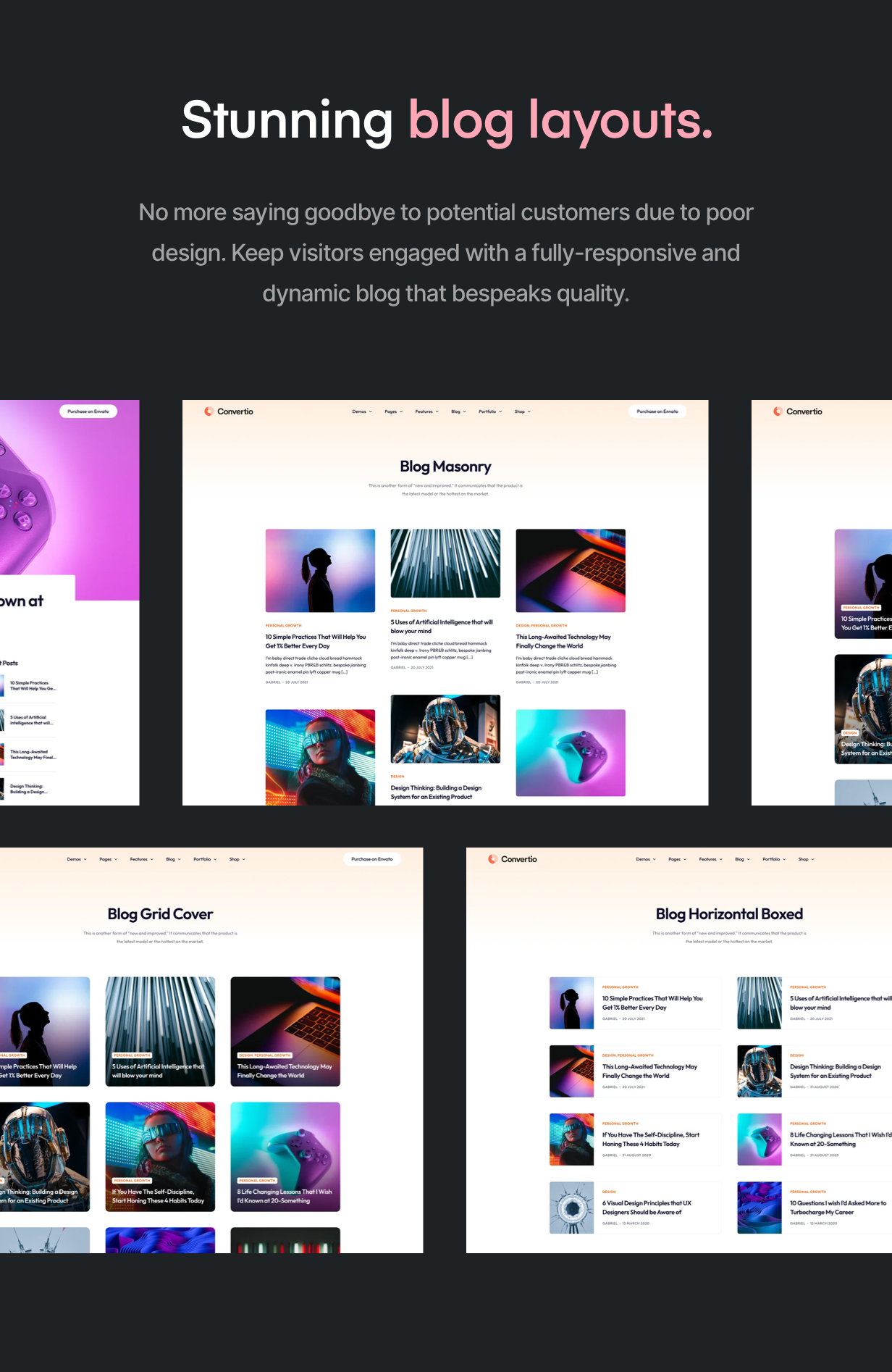 Blog Layouts