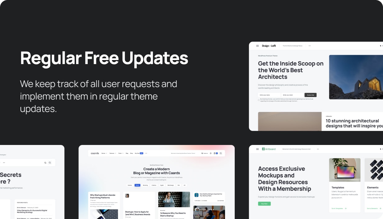 Caards – Modernes Blog- und Magazin-WordPress-Theme mit dunklem Modus – 29