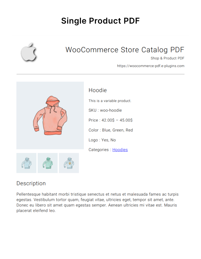 WooCommerce Store-Katalog PDF - 2