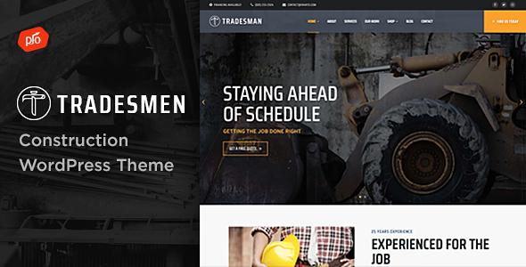 Renovar – WordPress-Theme für Bauunternehmen – 2