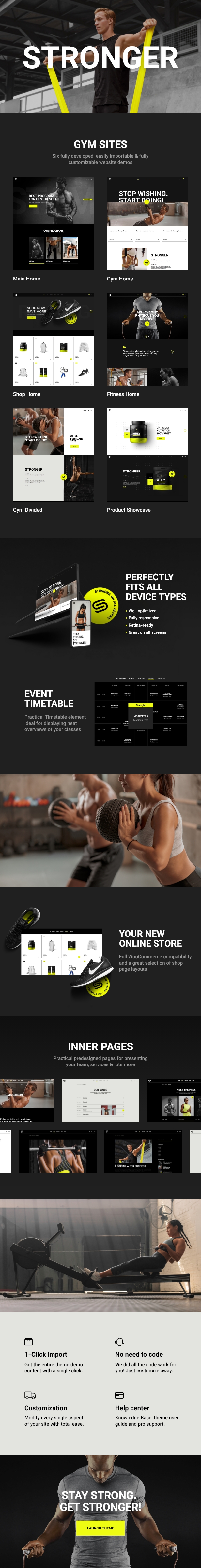 Stärker – Fitnessstudio und Fitness-Thema – 2