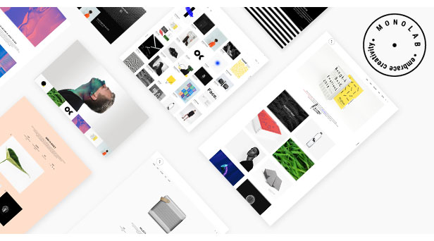 Monolab – Kreatives Portfolio-Thema – 1